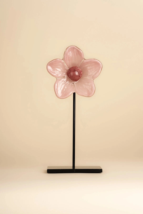 Carraig Donn Rhea Medium Glass Flower