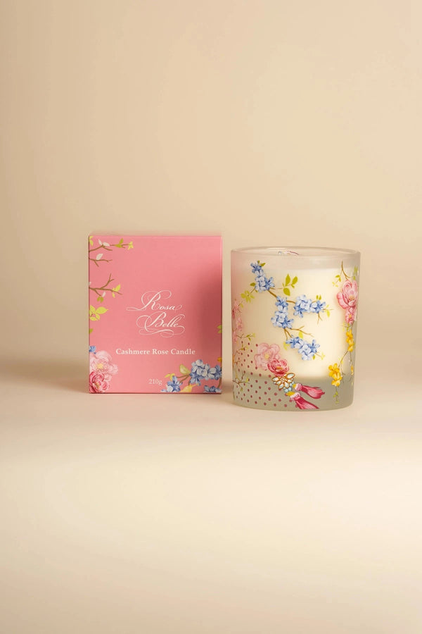 carraig donn Rosa Belle Candle Cashmere Rose