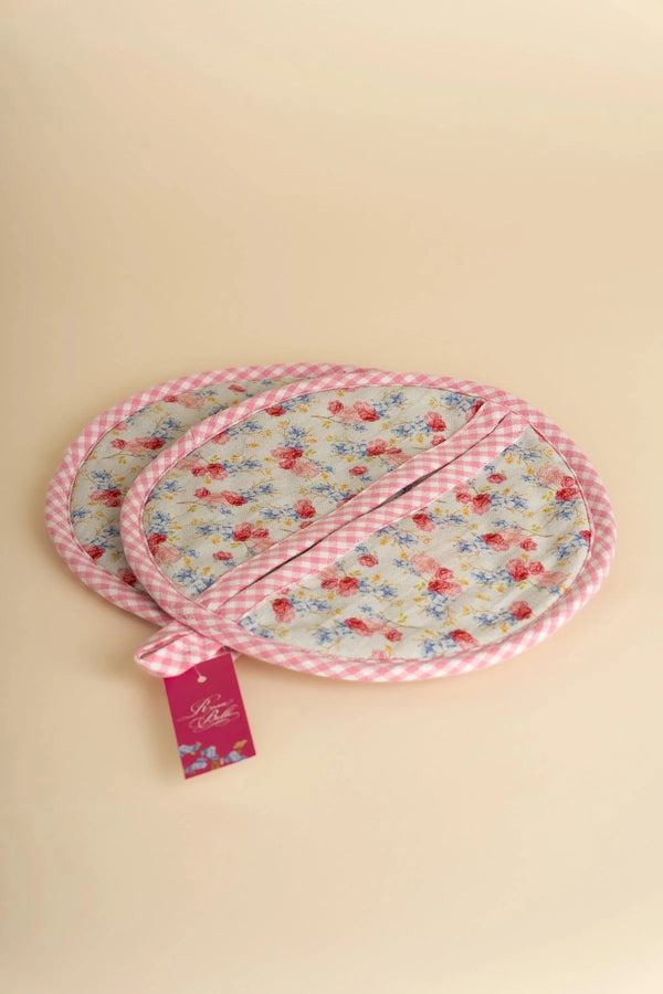 Carraig Donn Rosa Belle Pot Holder Set Of 2