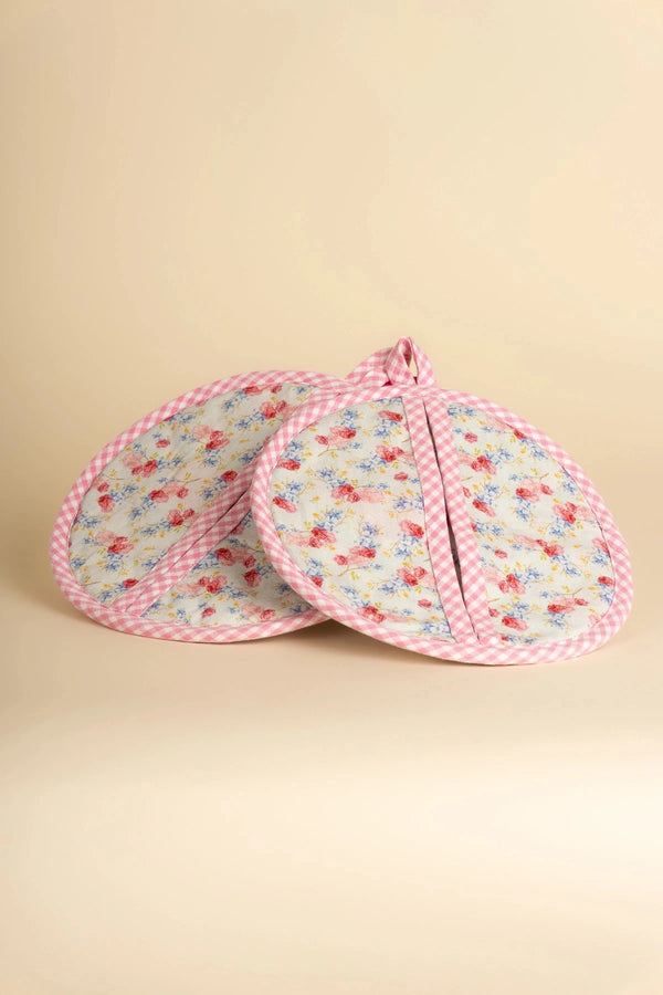 carraig donn Rosa Belle Pot Holder Set of 2