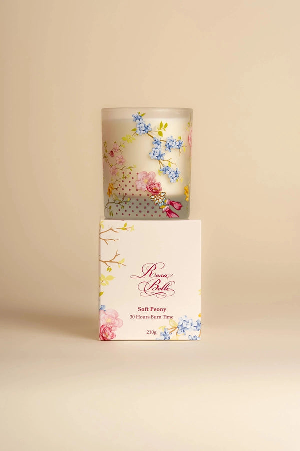 Carraig Donn Rosa Belle Soft Peony Candle