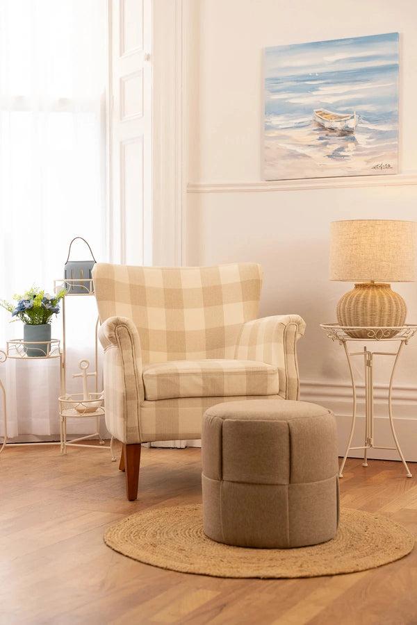 Carraig Donn Sand Weaved Stool