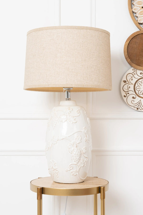 carraig donn Sandy Ceramic Lamp