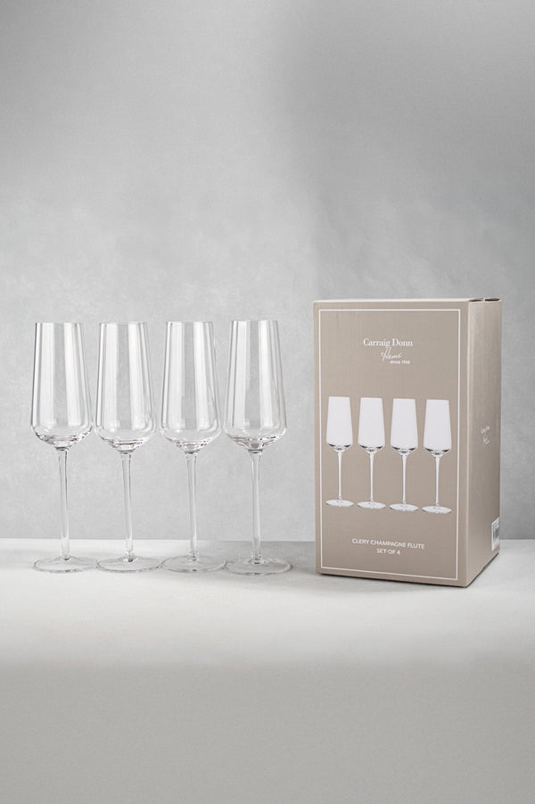carraig donn Set Of 4 Clery Champagne Flutes