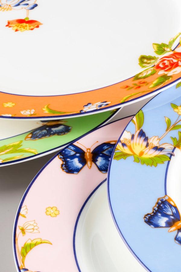 Carraig Donn Set Of 4 Cottage Garden Salad Plates