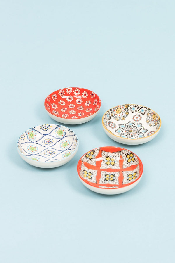 carraig donn Set of 4 Eclectic Dip Dishes