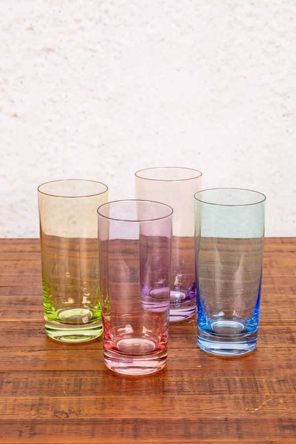 Carraig Donn Set Of 4 Fiesta Highball Glasses