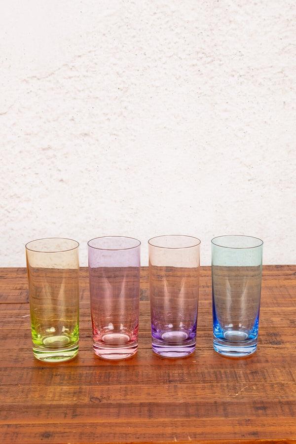 Carraig Donn Set Of 4 Fiesta Highball Glasses
