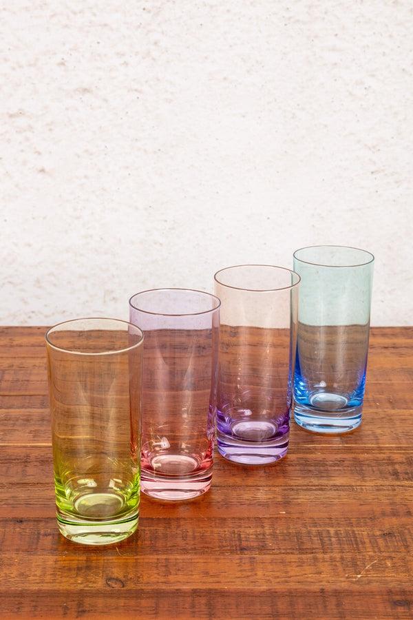 Carraig Donn Set Of 4 Fiesta Highball Glasses