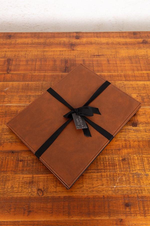 Carraig Donn Set Of 4 Leather Placemats