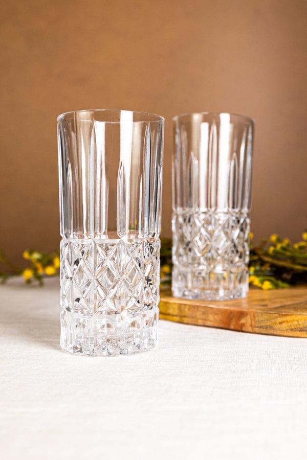 Carraig Donn Set Of 6 Rossmore Hi Ball Glasses
