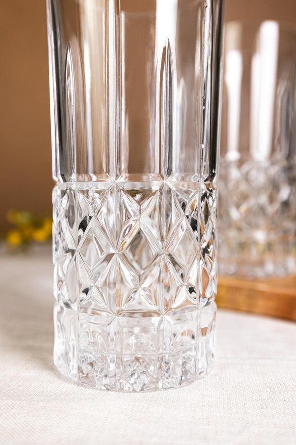 Carraig Donn Set Of 6 Rossmore Hi Ball Glasses