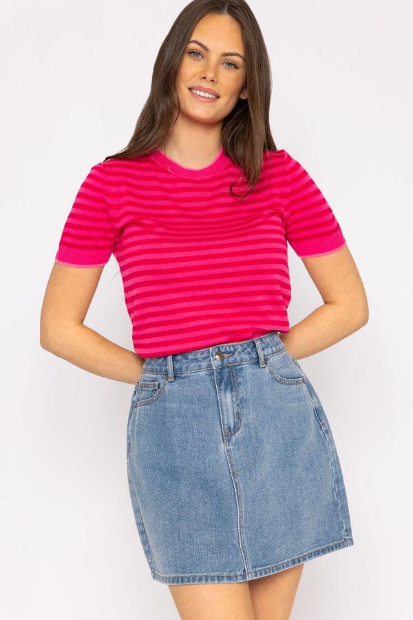 Carraig Donn Short Denim Skirt