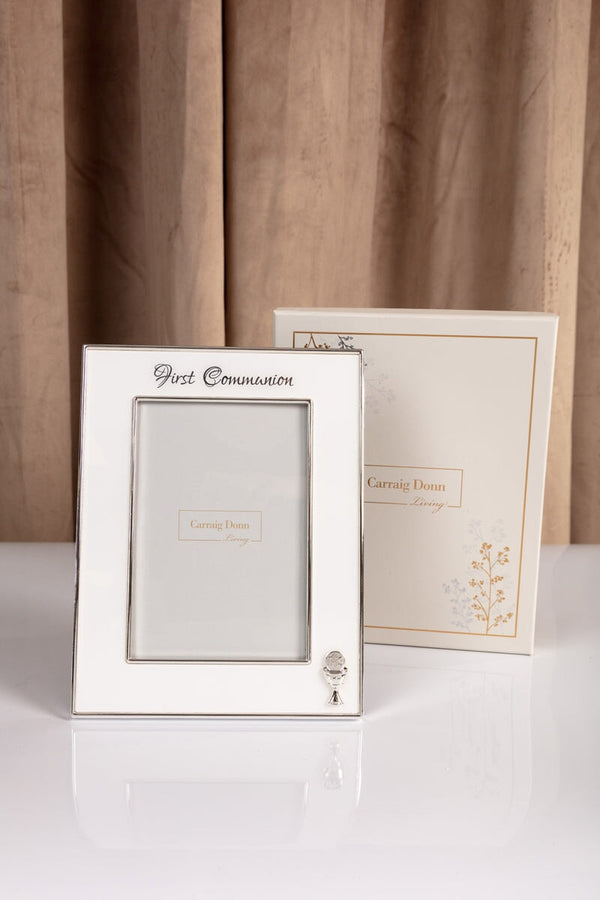 carraig donn Silver Communion Photo Frame