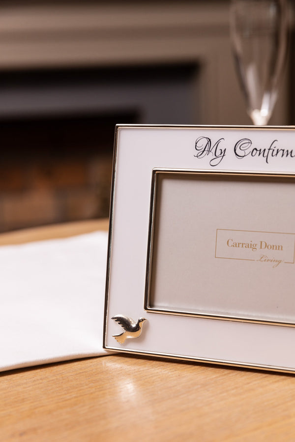 Carraig Donn Silver Confirmation Frame