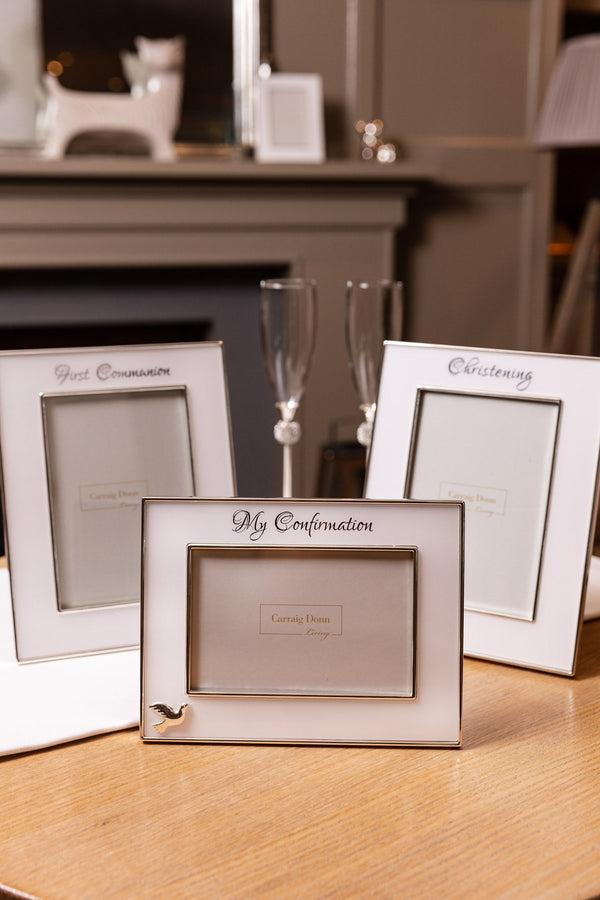 Carraig Donn Silver Confirmation Frame