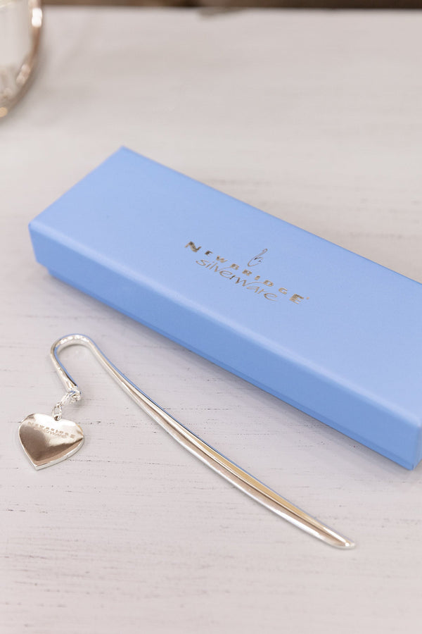 carraig donn Silver Heart Bookmark