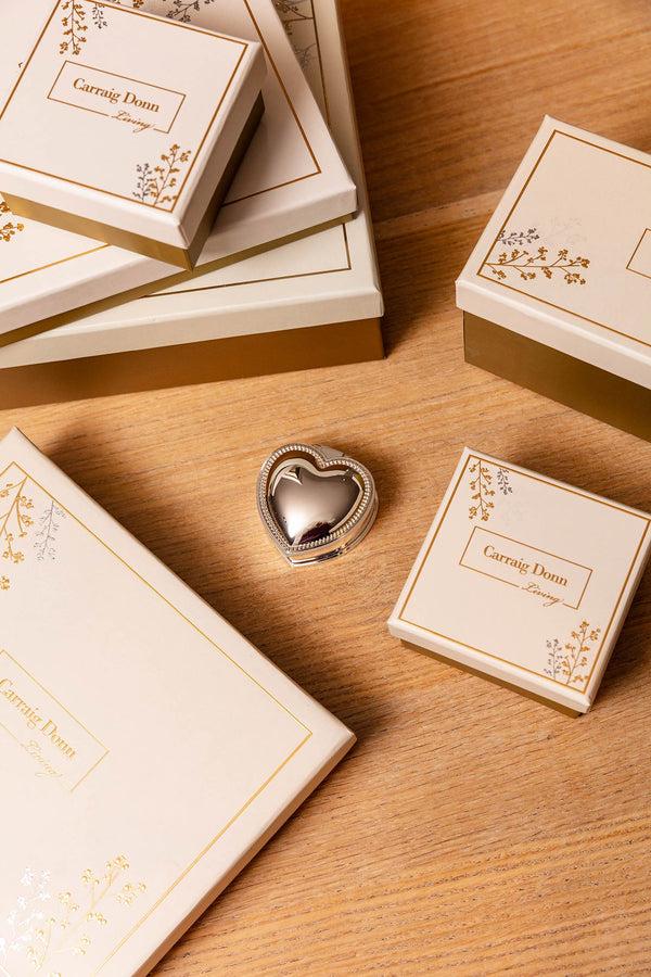 Carraig Donn Silver & White Photo Frame