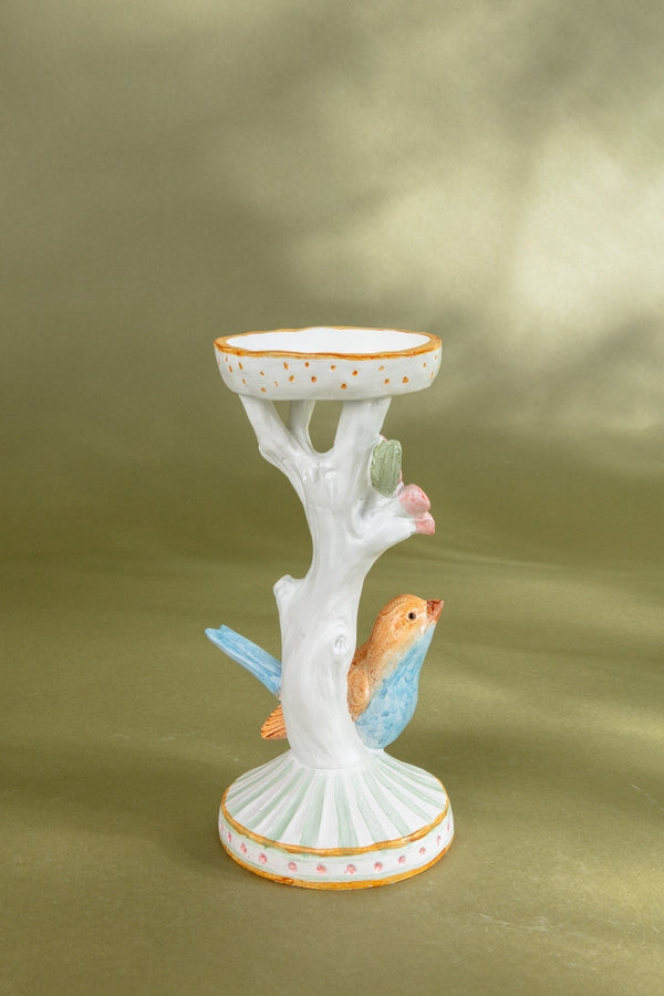 Carraig Donn Sitting Bird Candle Holder
