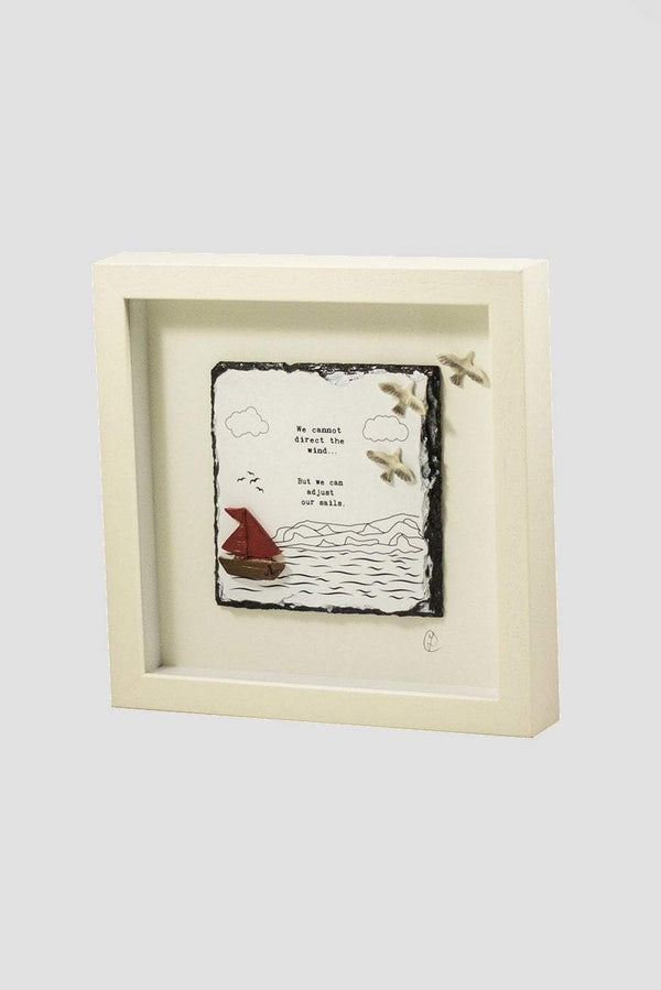 carraig donn Slatecraft Art - Adjust Our Sails