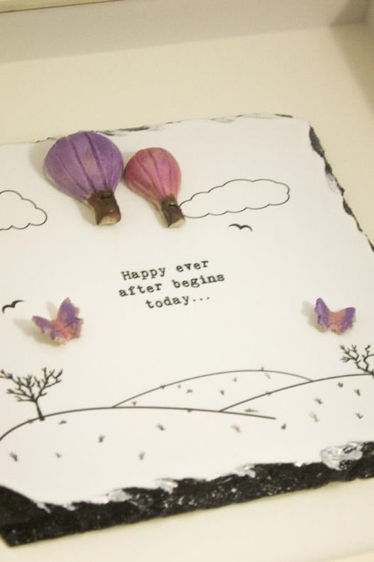 Carraig Donn Slatecraft Art- Happy Ever After