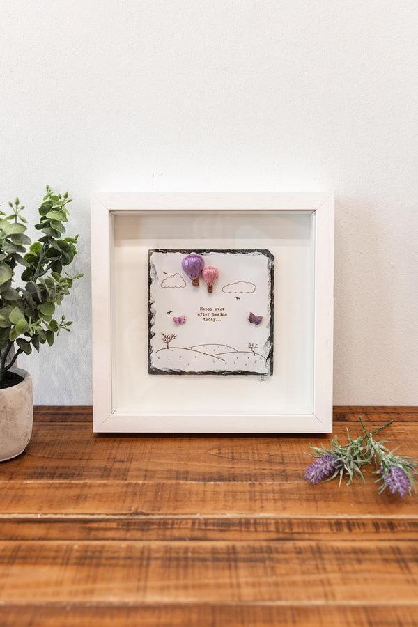 carraig donn Slatecraft Art- Happy Ever After