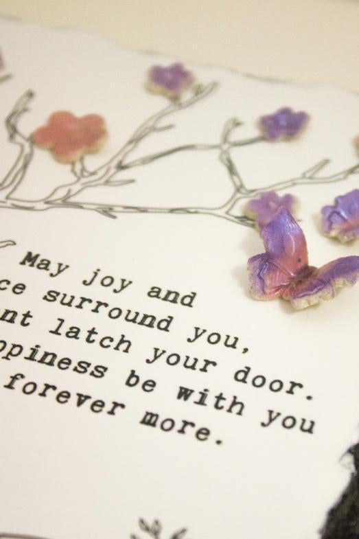 Carraig Donn Slatecraft Art- Joy & Peace