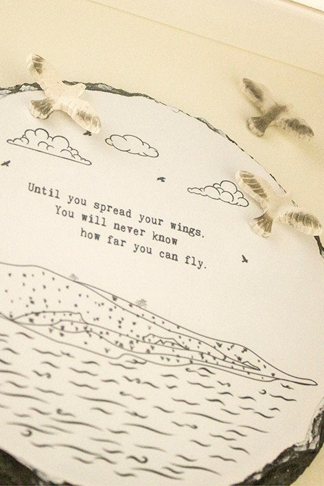 Carraig Donn Slatecraft Art-Spread Your Wings