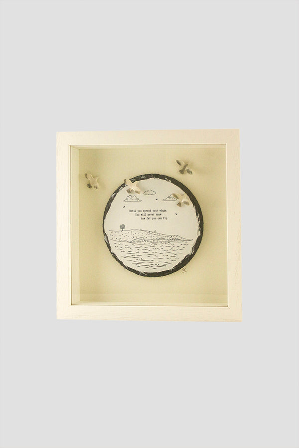 carraig donn Slatecraft Art-Spread Your Wings