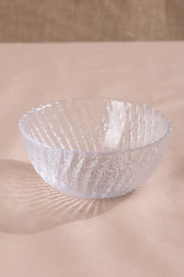 Carraig Donn Small Clear Shell Glass Bowl