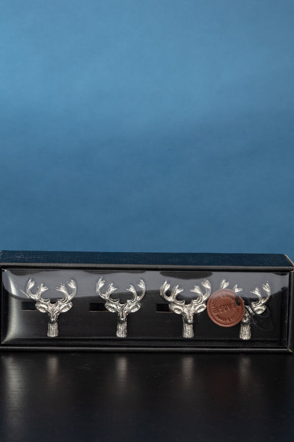 Carraig Donn Stag Napkin Rings Set 4