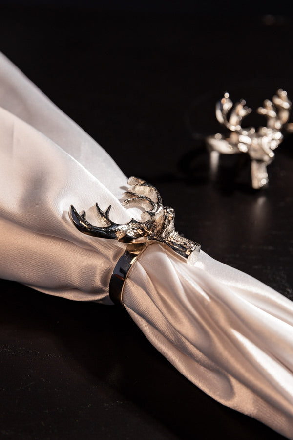 Carraig Donn Stag Napkin Rings Set 4