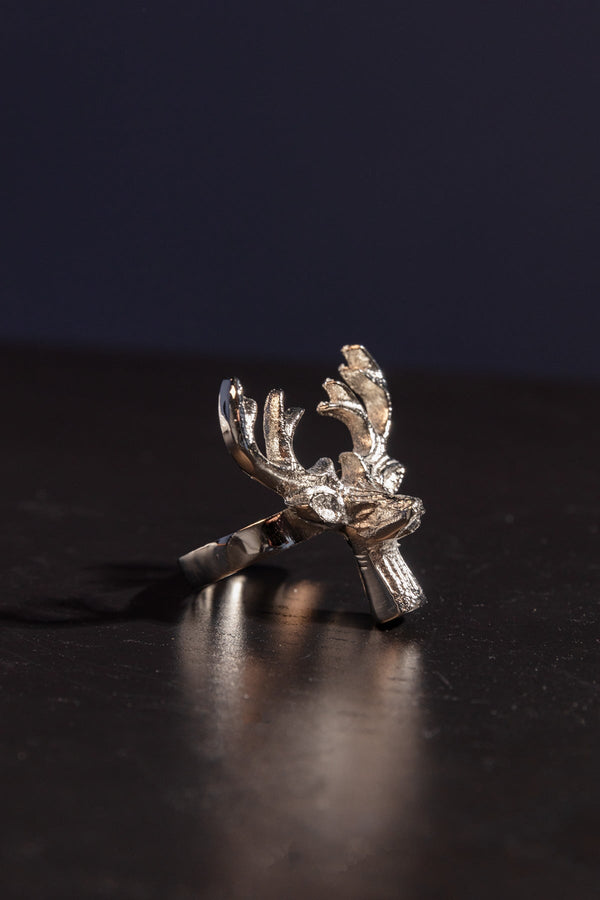 Carraig Donn Stag Napkin Rings Set 4