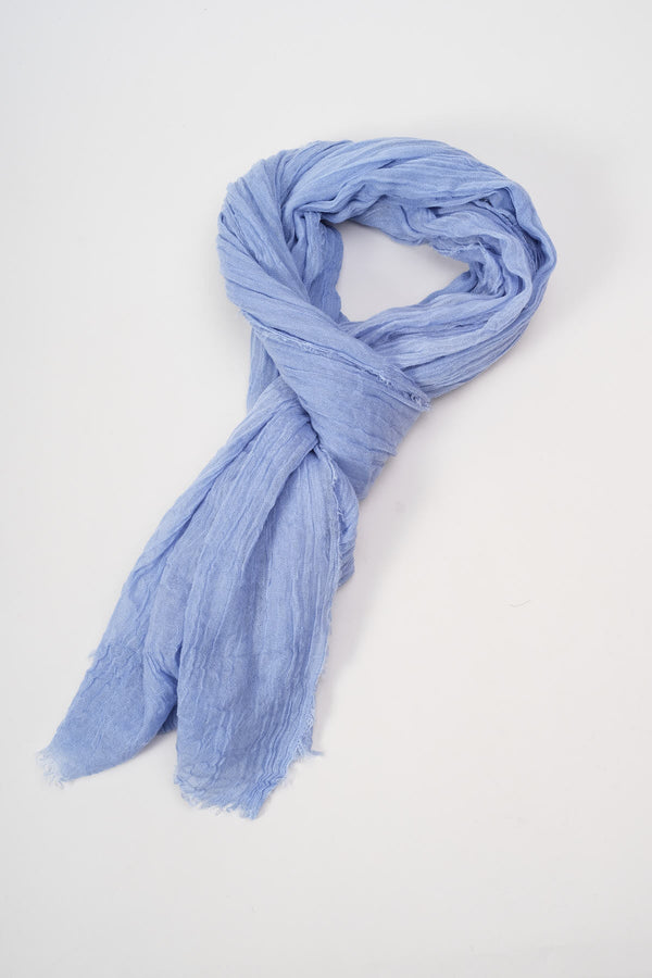 carraig donn Super Soft Solid Scarf in Blue
