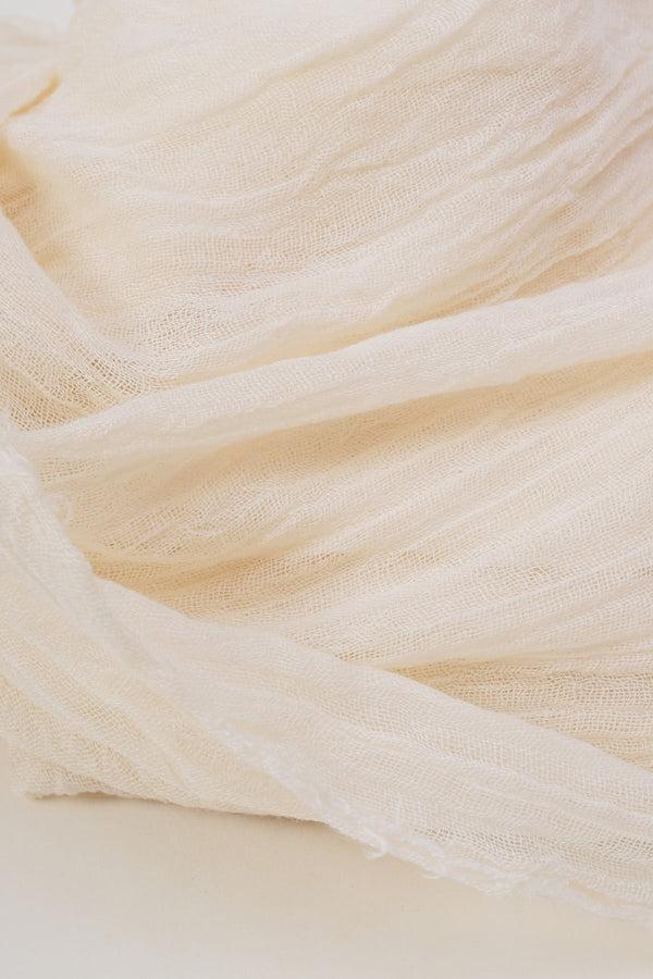 Carraig Donn Super Soft Solid Scarf In Ivory