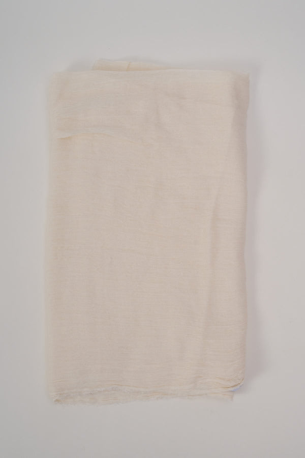 Carraig Donn Super Soft Solid Scarf In Ivory