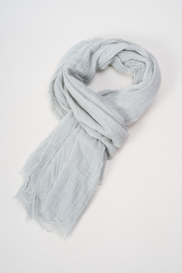 carraig donn Super Soft Solid Scarf in Mint Blue