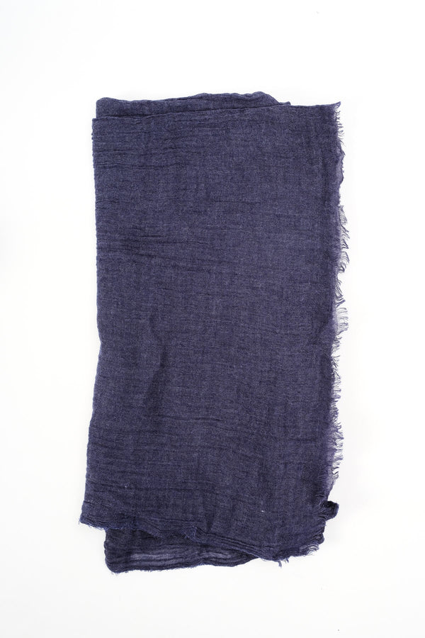 Carraig Donn Super Soft Solid Scarf In Navy