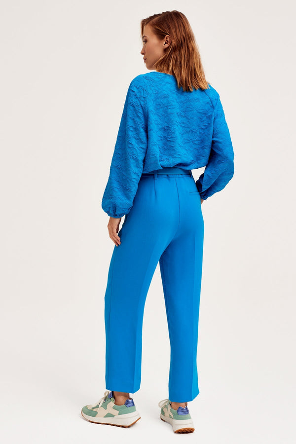 Carraig Donn Tonks Ankle Trousers In Blue
