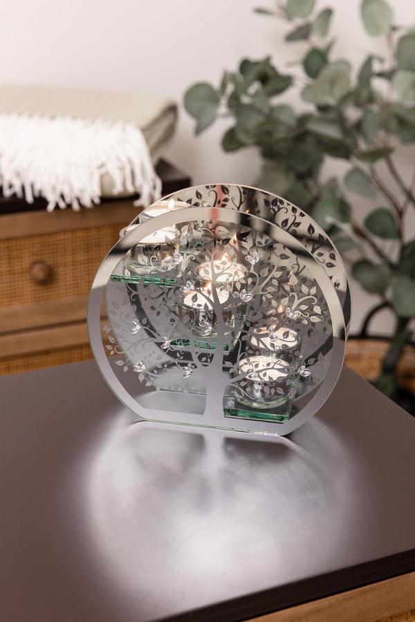 carraig donn Tree Of Life Candle Holder