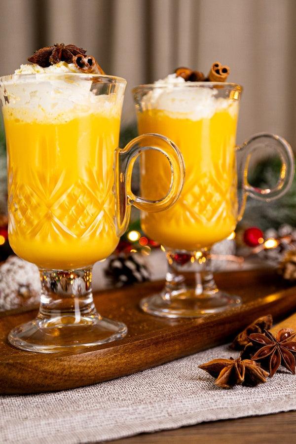 Carraig Donn Trinity Crystal Irish Coffee Set Of 4