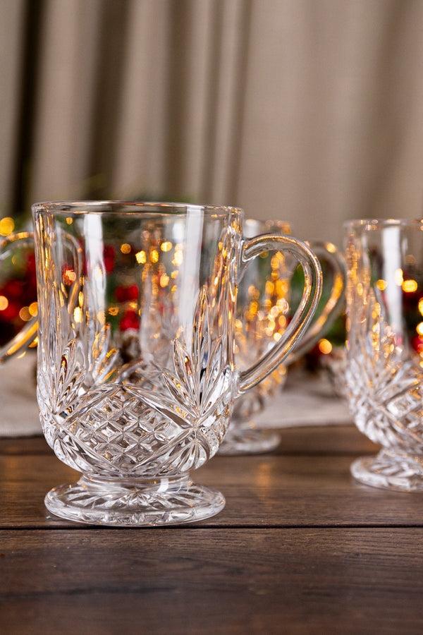 carraig donn Trinity Crystal Mugs Set of 4