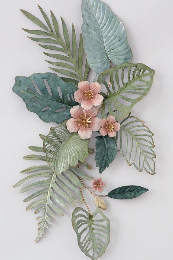 Carraig Donn Tropical Metal Wall Decor