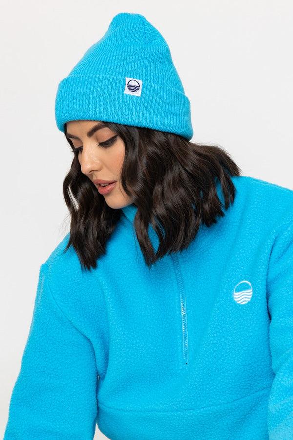 carraig donn Turquoise Beanie Hat