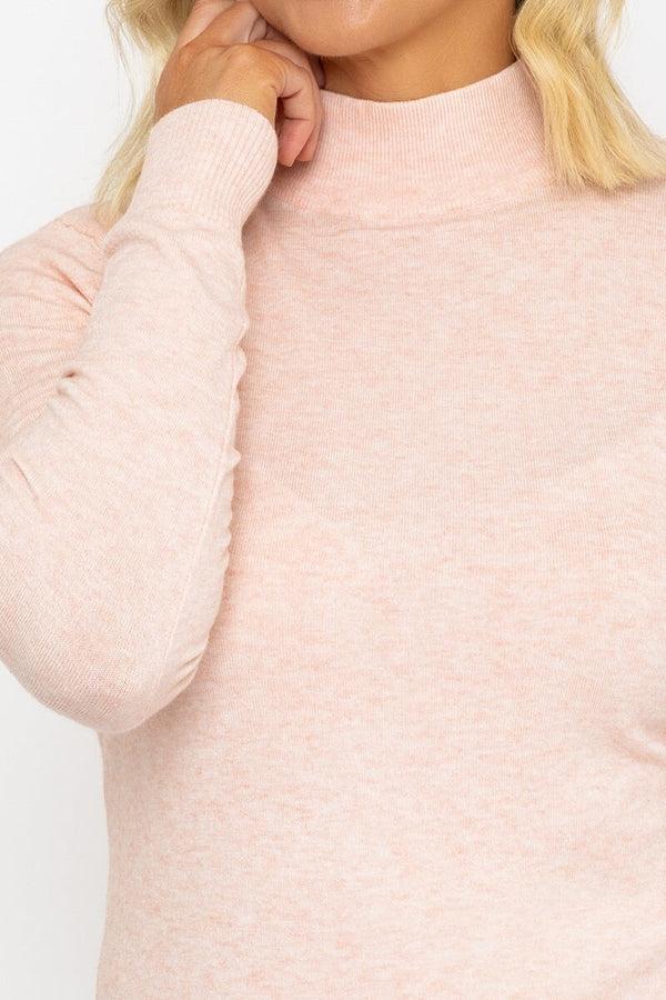Carraig Donn Turtleneck Knit In Pink
