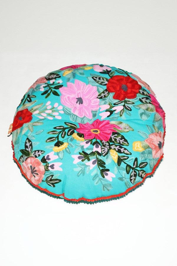 Carraig Donn Violet Floral Cushion 50cm