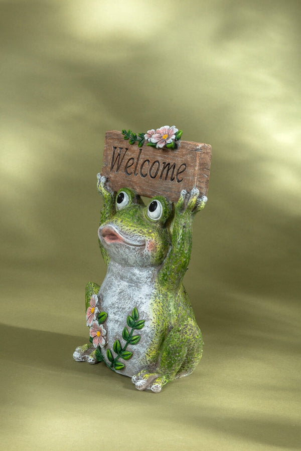 Carraig Donn Welcome Home Frog Decor