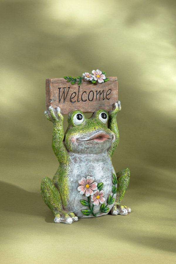 Carraig Donn Welcome Home Frog Decor