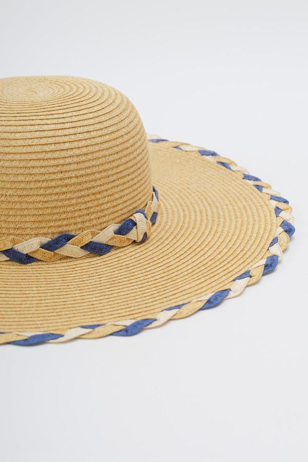 Carraig Donn Whipstitch Floppy Straw Hat