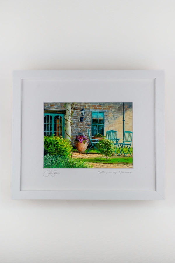 carraig donn Whisper Of Summer Framed Wall Art